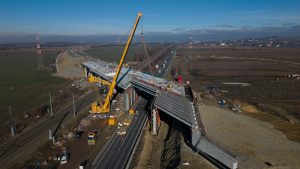 Stavba D1 Přerov - Říkovice. Foto: Strabag