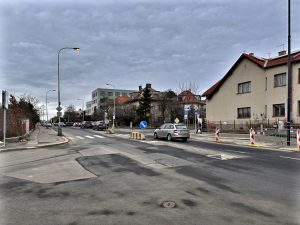 Rekonstruovaná Peroutkova ulice na Praze 5. Foto: TSK