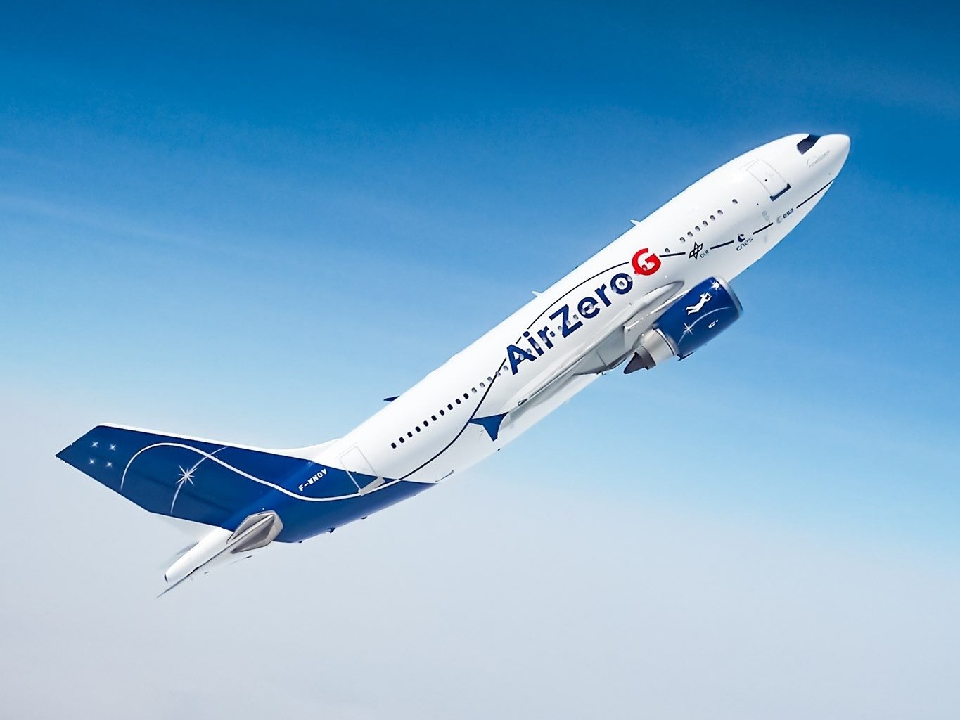 Airbus A310 Zero-G. Zdroj: Air Zero G