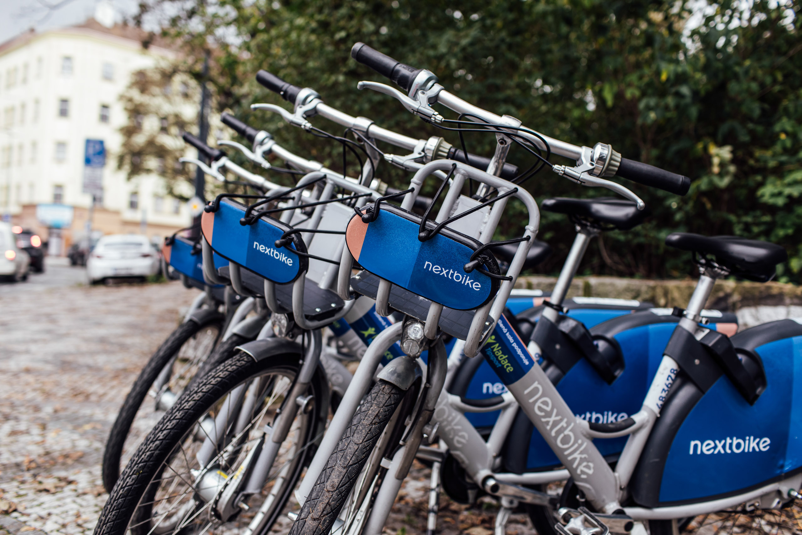 Kola nextbike v nejnovějším grafickém vzhledu. Zdroj: nextbike