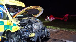 Nehody na křižovatce v Dobré z posledních týdnů.
Foto: HZS MSK / ZZS MSK