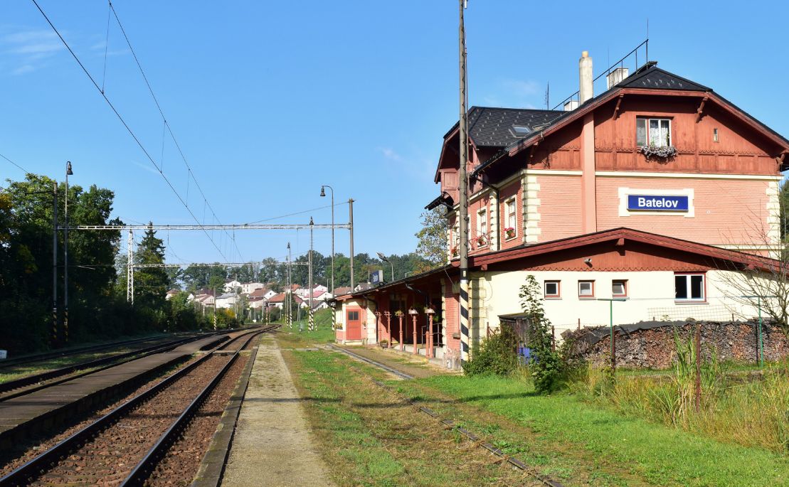 Stanice Batelov. Foto: Správa železnic