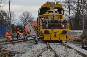 Oprava trati Kłodzko -  Kudowa-Zdrój. Foto: PKP PLK