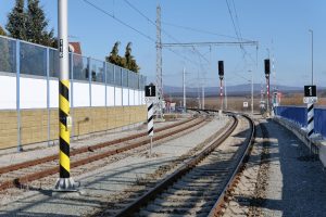 Modernizovaná trať Haniska pri Košiciach - Moldava nad Bodvou. Foto: ŽSR