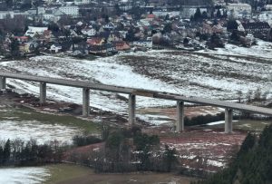 Obchvat Nové Paky, stav leden 2025. Foto: ŘSD