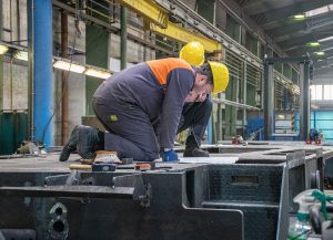 Výroba rámů v CZ LOKO Services v Zábřehu. Foto: Dalibor Palko / CZ LOKO