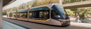Nová čínská tramvaj pro Porto. Foto: Metro do Porto
