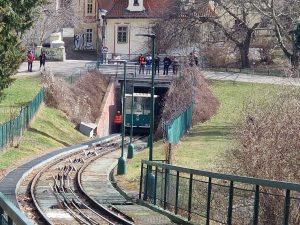 Poslední jízda lanovky na pražský Petřín. Foto: Zdopravy.cz