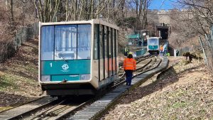 Poslední jízda lanovky na pražský Petřín. Foto: Zdopravy.cz