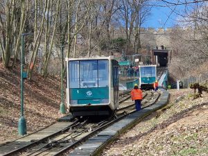 Poslední jízda lanovky na pražský Petřín. Foto: Zdopravy.cz