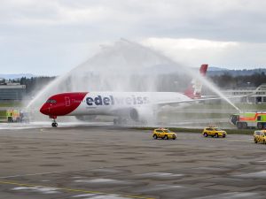 A350-900 společnosti Edelweiss Air. Foto: Flughafen Zürich