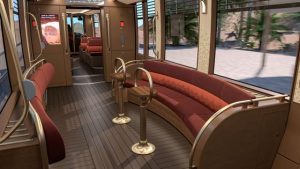 Vizualizace nové tramvaje pro Saúdskou Arábii. Foto: Alstom