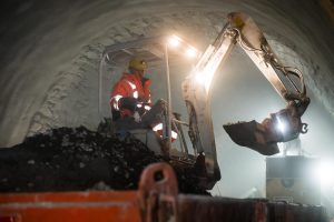 Práce na opravě Taurského tunelu. Foto: ÖBB