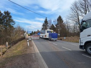 Oprava mostu na silnici I/16 v Horce u Staré Paky. Foto: ŘSD