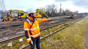 Modernizace stanice Hrádek nad Nisou. Foto: Skanska