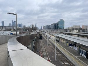 Modernizace stanice Warszawa Zachodnia.
Foto: Zdopravy.cz / Vojtěch Očadlý