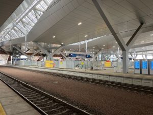 Modernizace stanice Warszawa Zachodnia.
Foto: Zdopravy.cz / Vojtěch Očadlý