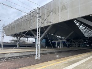 Modernizace stanice Warszawa Zachodnia.
Foto: Zdopravy.cz / Vojtěch Očadlý