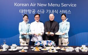 Nové palubní menu Korean Air. Foto: Korean Air