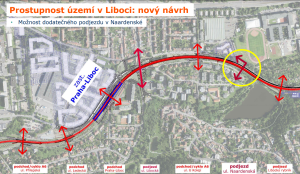 Úsek Veleslavín - Ruzyně modernizované tratě Praha - letiště - Kladno (PRAK). Zdroj: SŽ