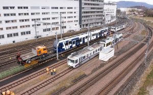 Nová jednotka Saphir II pro Wynental- und Suhrentalbahn. Foto: Aargau Verkehr