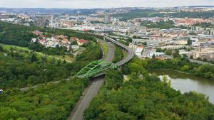 Vizualizace Libeňského přesmyku. Foto: Správa železnic