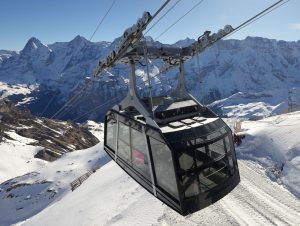 Nová lanovka na Schilthorn. Foto: Garaventa AG