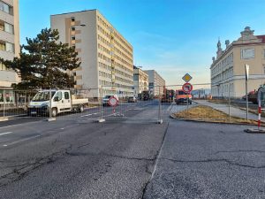 Zkapacitnění Třídy Václava Klementa. Foto: MB-net.cz