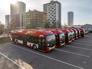 Nové trolejbusy Škoda 32Tr pro Vilnius. Foto: VVT