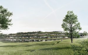 Parking Village Aviatická. Zdroj a vizualizace: ra15 / 2DR Studio