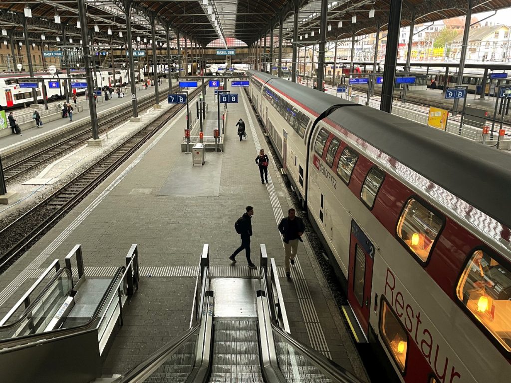 Nádraží v Basileji (Basel SBB). Foto: Jan Sůra / Zdopravy.cz