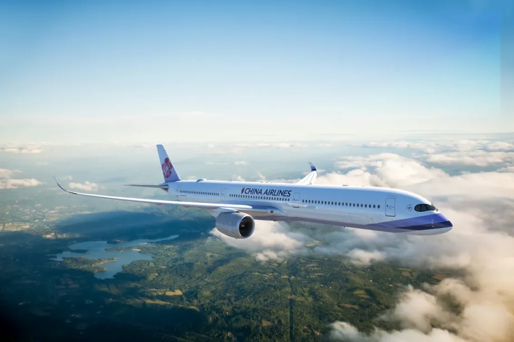 Airbus A350-1000 v barvách China Airlines. Zdroj: Airbus