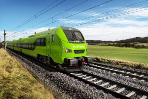 Vizualizace jednotky Talgo 230 pro německý FlixTrain. Zdroj: Talgo