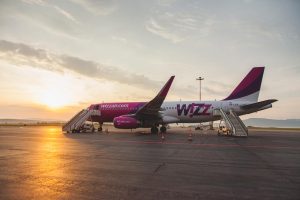 Wizz Air v Košicích. Zdroj: Letisko Košice