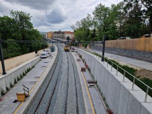 Nová zastávka Praha-Výstaviště. Foto: Zdopravy.cz