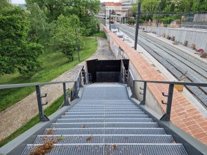 Nová zastávka Praha-Výstaviště. Foto: Zdopravy.cz
