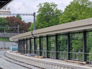 Nová zastávka Praha-Výstaviště. Foto: Zdopravy.cz