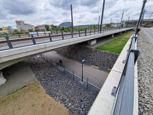 Dokončované nové nádraží Praha-Bubny. Foto: Zdopravy.cz