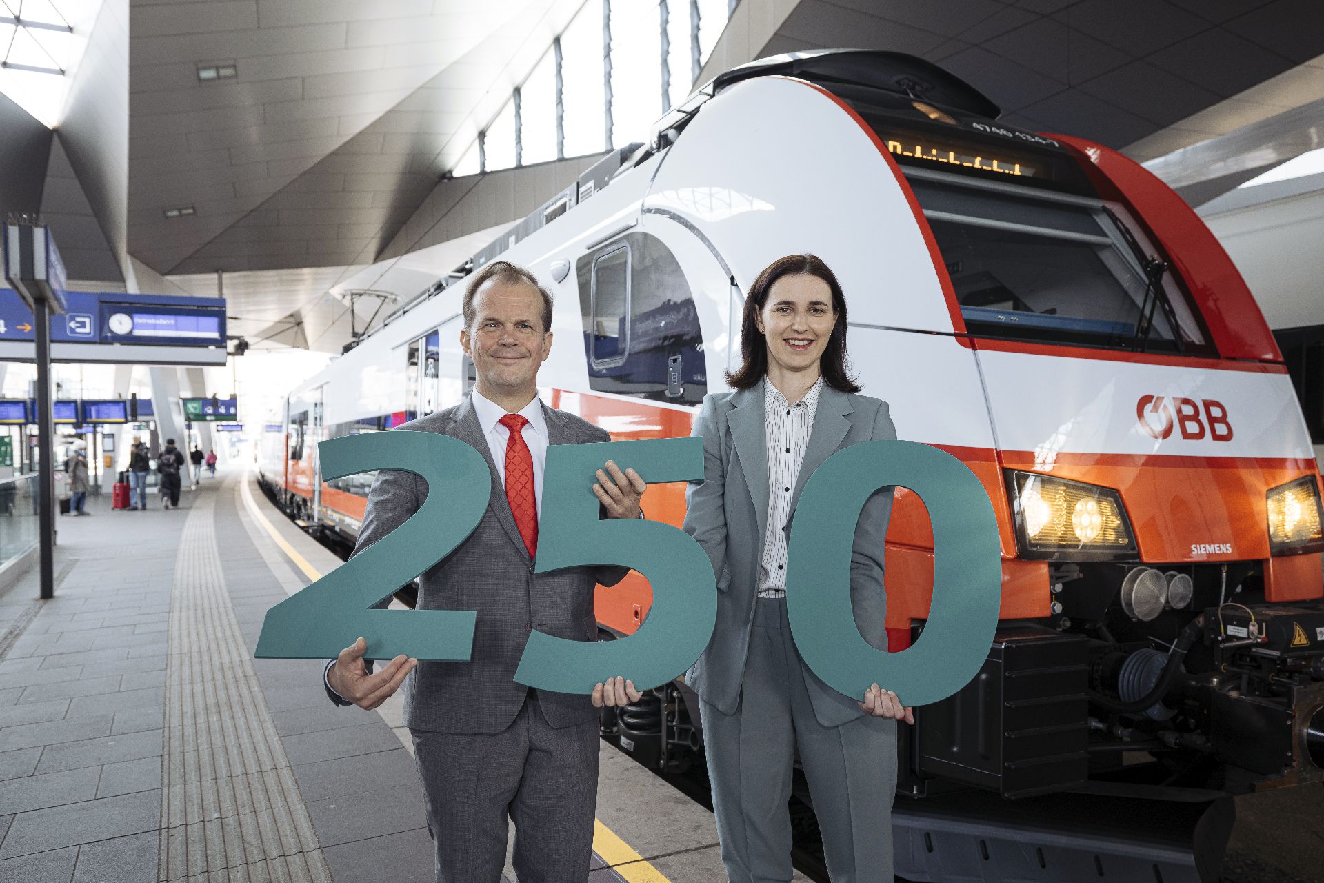 250. jednotka Desiro ML CityJet pro ÖBB. Foto: ÖBB