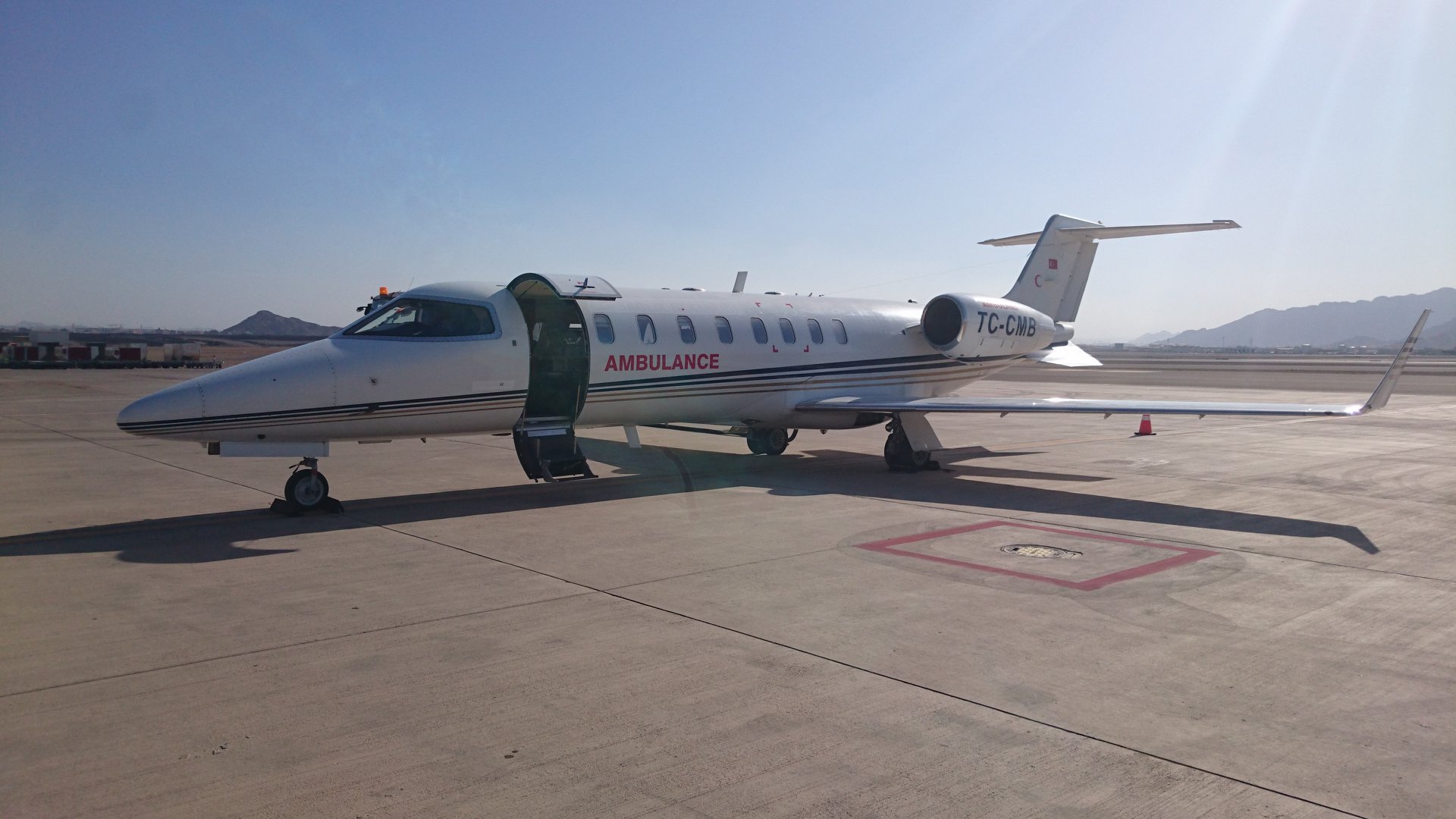 Learjet 45 společnosti Redstar Aviation. Zdroj: Redstar Aviation