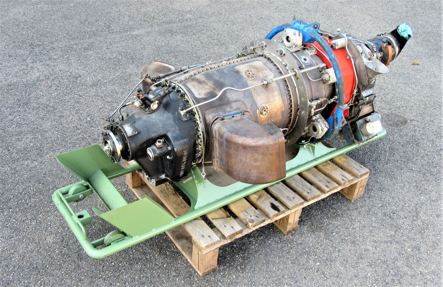 Motor M601B ze sbírek Leteckého muzea v Kunovicích. Zdroj: Letecké muzeum v Kunovicích