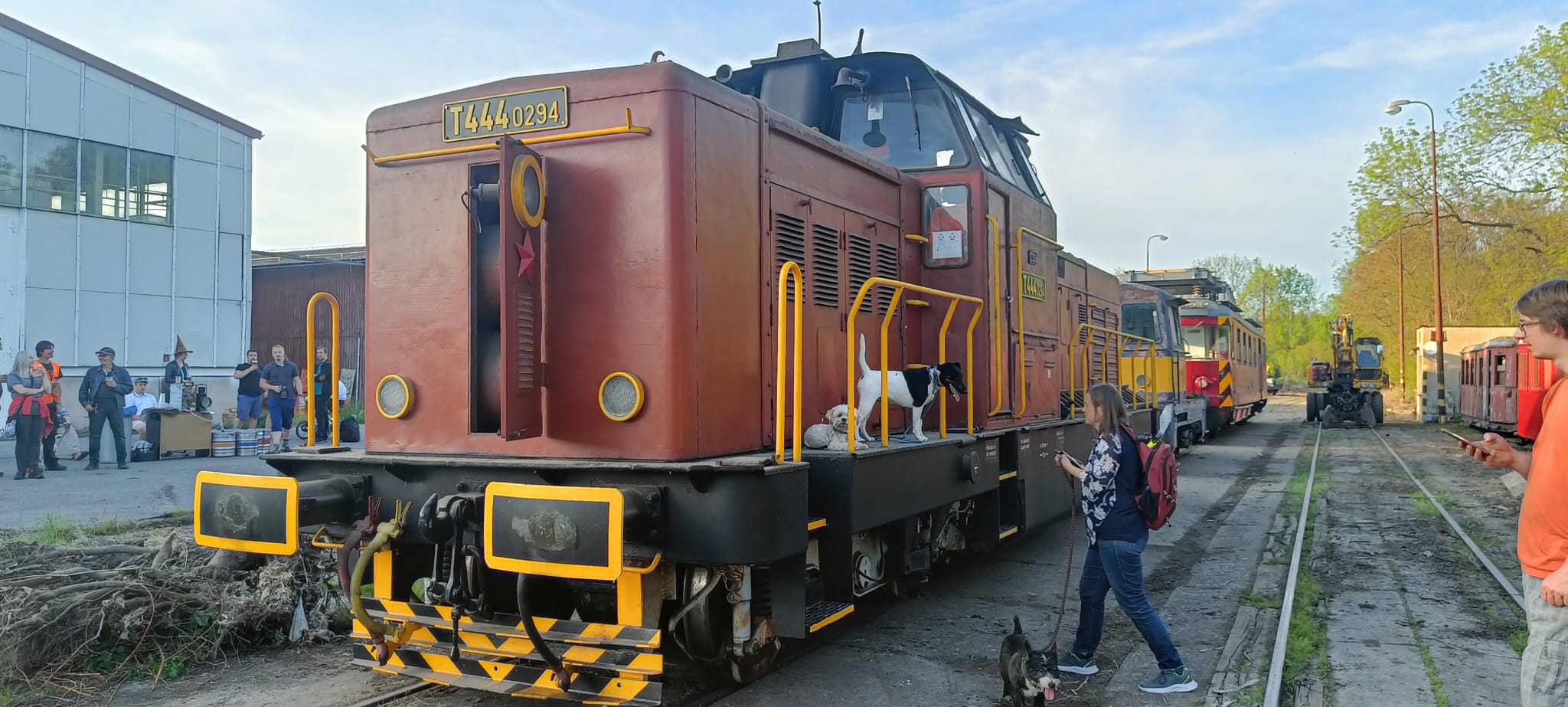 Akce Čáslavské muzeální dráhy. Foto: MTZ Choceň