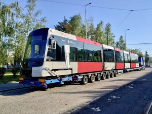 Druhý vůz Škoda 52T dorazil do Ústředních dílen DP. Foto: DPP - Filip Jiřík