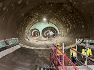 Tunel metra D. Foto: DPP