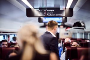 První nový Nightjet do Amsterdamu. Foto: ÖBB
