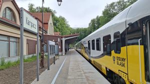 První osobní vlak v Karpaczi po 25 letech. Foto: Koleje Dolnośląskie