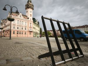 Nový cyklostojan v Krnově. Zdroj: Krnov