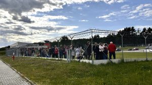 První let z Českých Budějovic v letní sezoně 2025. Zdroj: Letiště České Budějovice