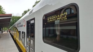 První osobní vlak v Karpaczi po 25 letech. Foto: Koleje Dolnośląskie