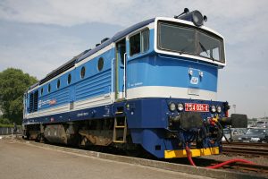 Lokomotiva řady 754. Foto: České dráhy